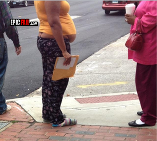 Moment: epic Fashion Fail