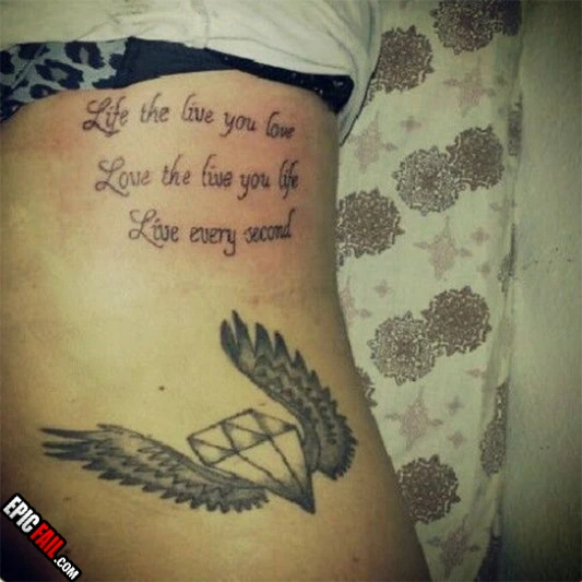 Moment: epic Tattoo Fail