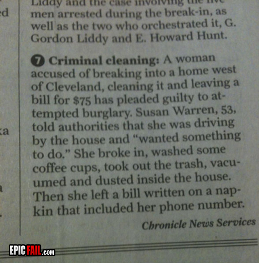 Watch: wTF Crime Fail