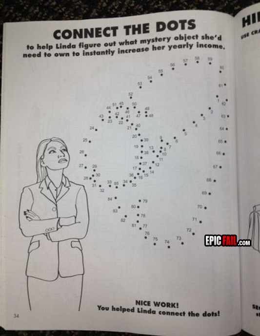 Caught on camera: connect the Dots Fail