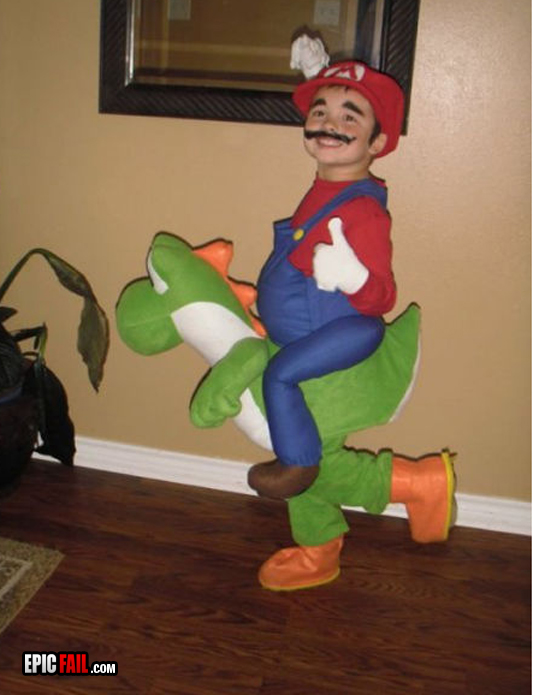 Caught on camera: costume Win