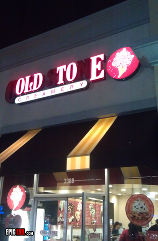 Watch: sign Fail