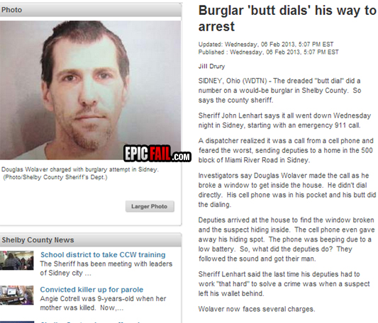 Scene: burglar Fail