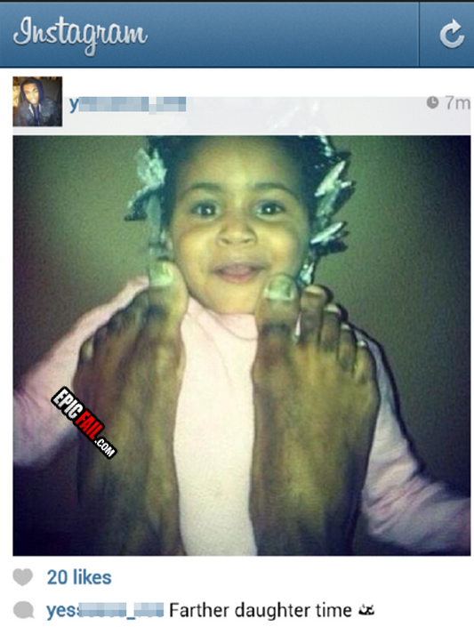 Watch: epic Instagram Father Fail