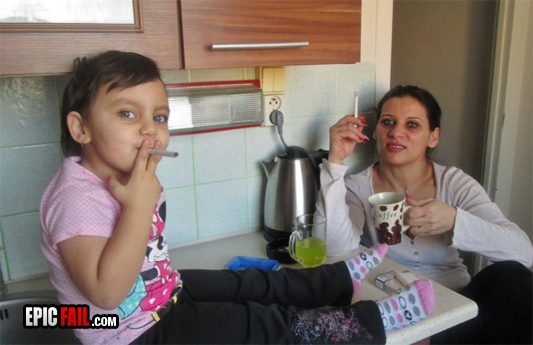 Moment: epic Parenting Fail