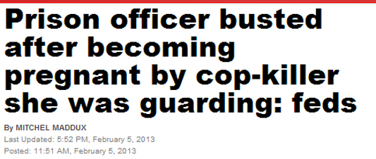 Scene: epic Female Prison Officer Fail