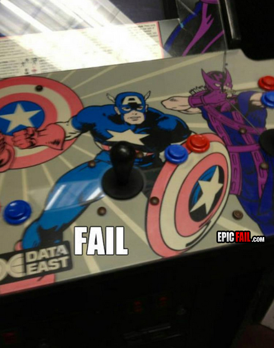 Scene: arcade Fail