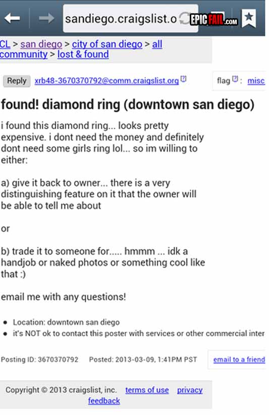 Scene: craigslist Fail