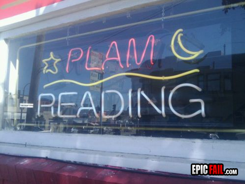 Watch: sign FAIL