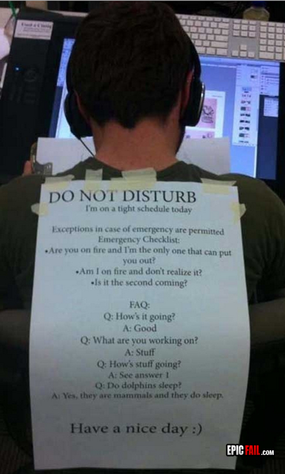 Clip: do Not Disturb Sign WIN