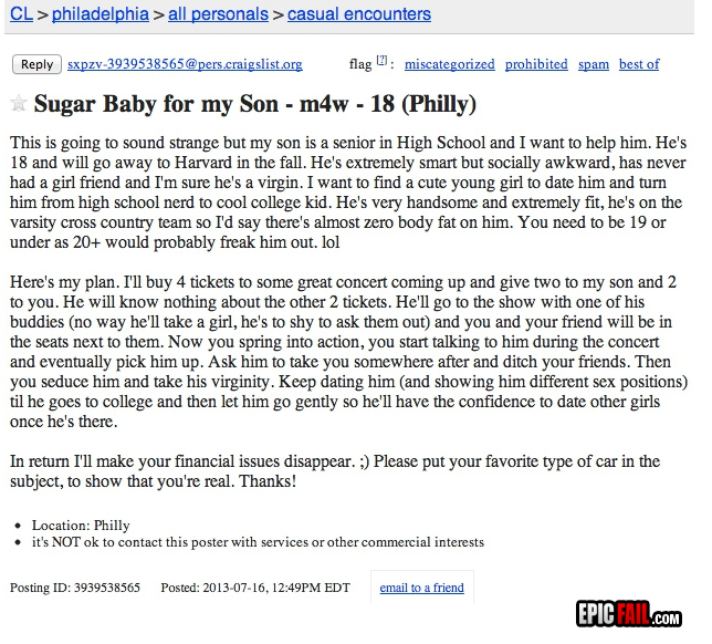 Mom Getting Son Laid WIN — fail moment