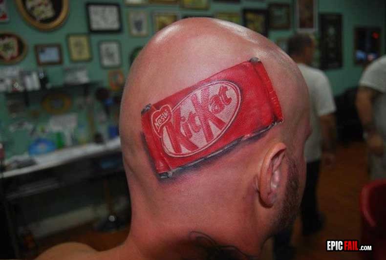 Caught on camera: epic Tattoo FAIL