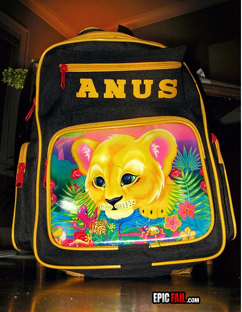 Watch: backpack FAIL