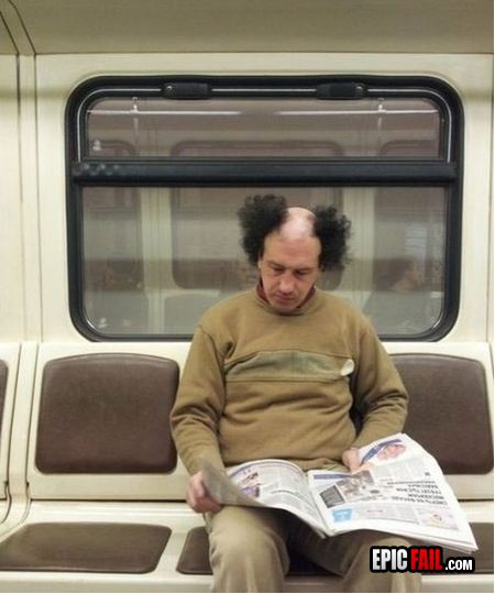Clip: epic Hairstyle FAIL