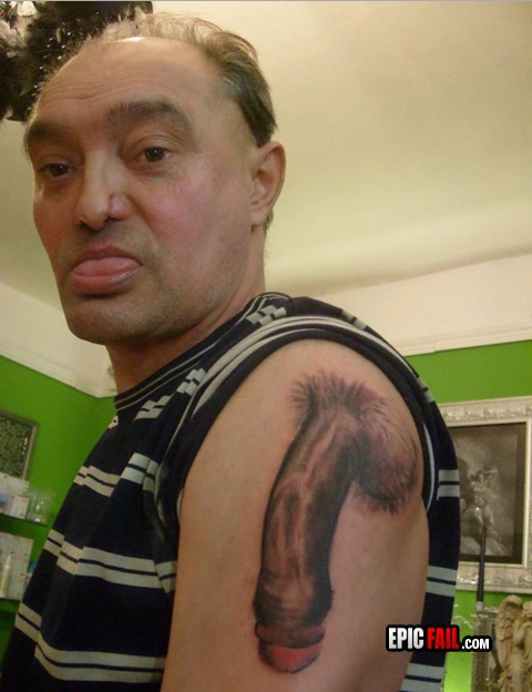 Clip: epic Tattoo FAIL