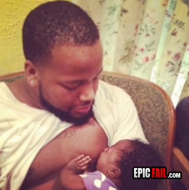 Watch: breast Feeding FAIL
