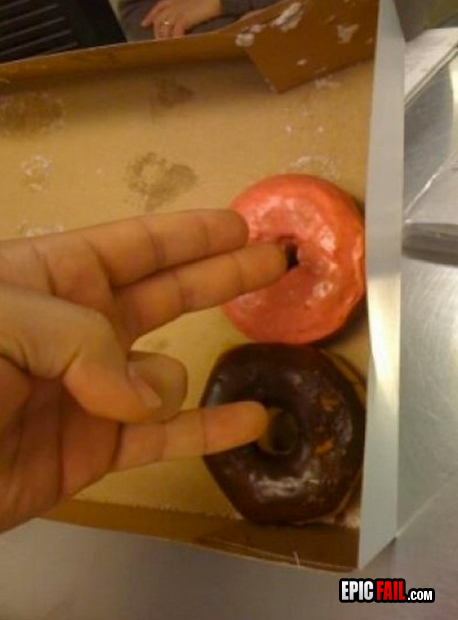 Scene: doughnut Humor WIN