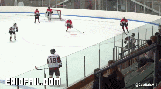 Watch: hockey Check FAIL