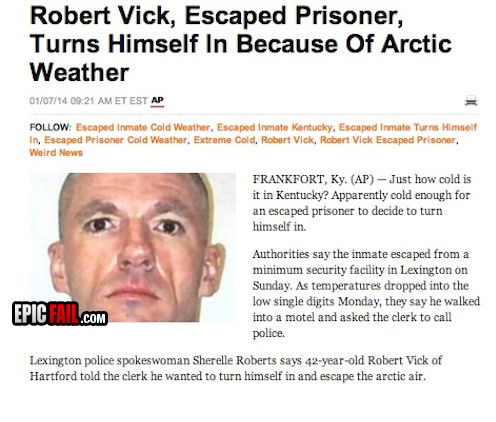 Scene: prisoner FAIL / Weather WIN