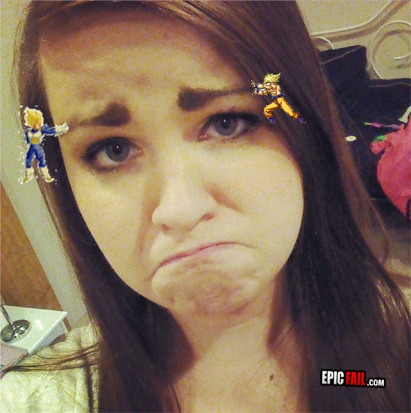 Scene: eyebrows FAIL