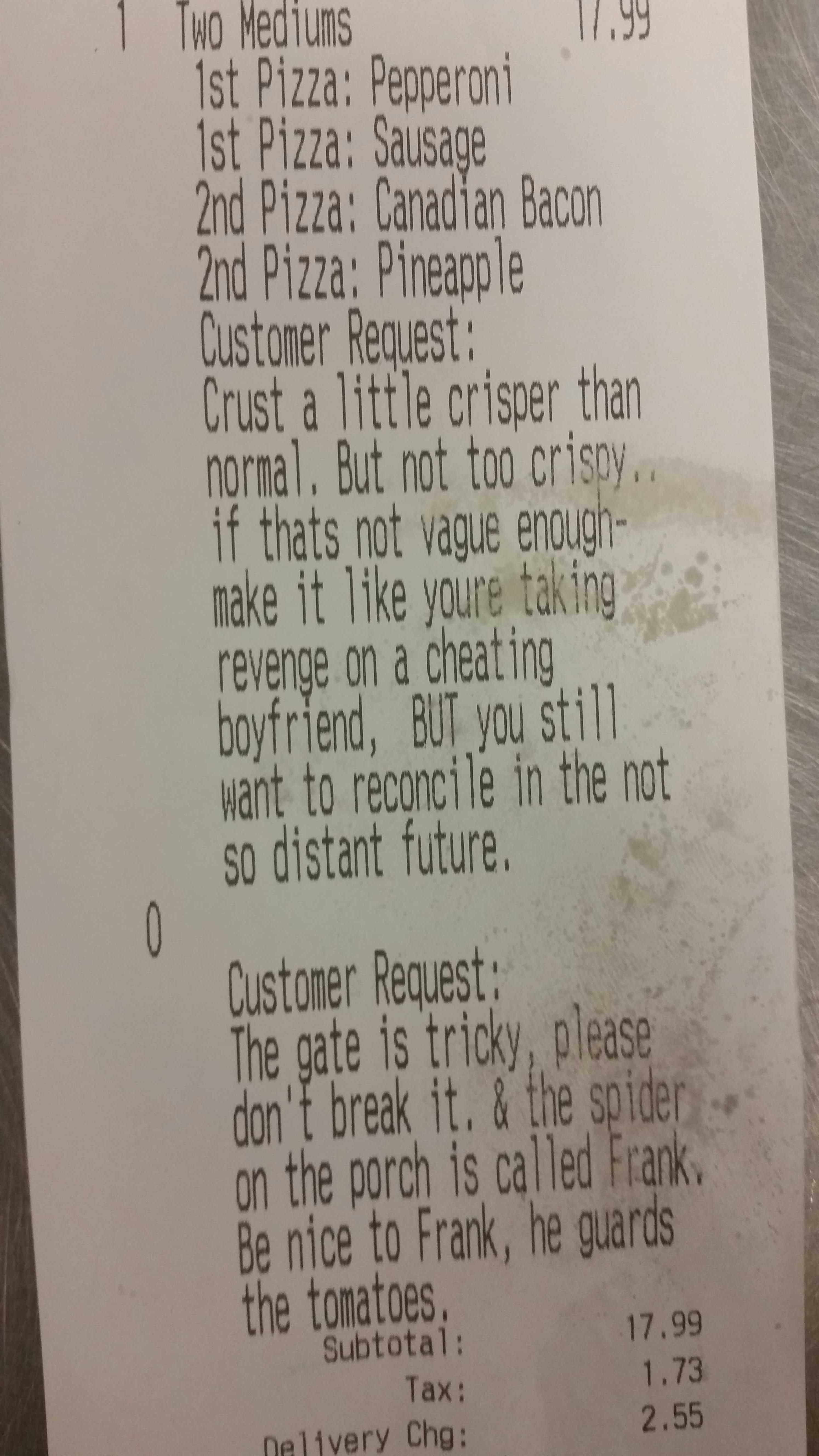 Scene: delivery Request WIN