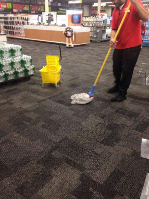 Employee of the Month — fail moment