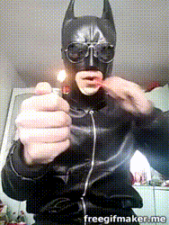 Batman + The Human Torch = ? — fail moment