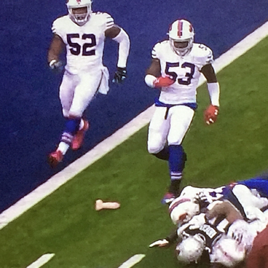 4th and inches at the Patriots game last night — fail moment