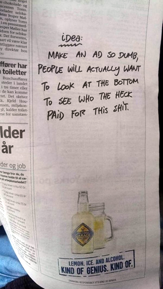 Advertising that Works — fail moment